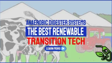 mage text: "Anaerobic digestion systems the best renewable transition tech".