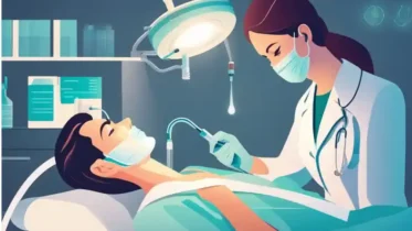 An Earwax microsuction session.