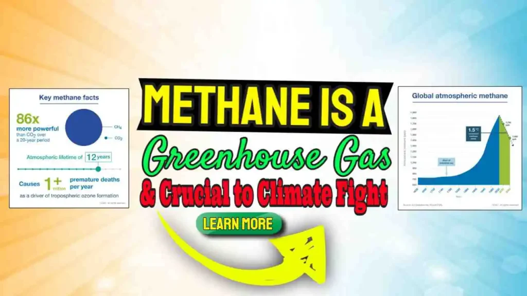 Image with the text: "Is Methane a Greenhouse Gas?"