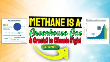 Image with the text: "Is Methane a Greenhouse Gas?"