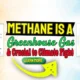 Image with the text: "Is Methane a Greenhouse Gas?"