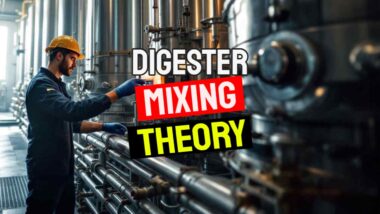 Image with the text: "Digester Mixing Theory."
